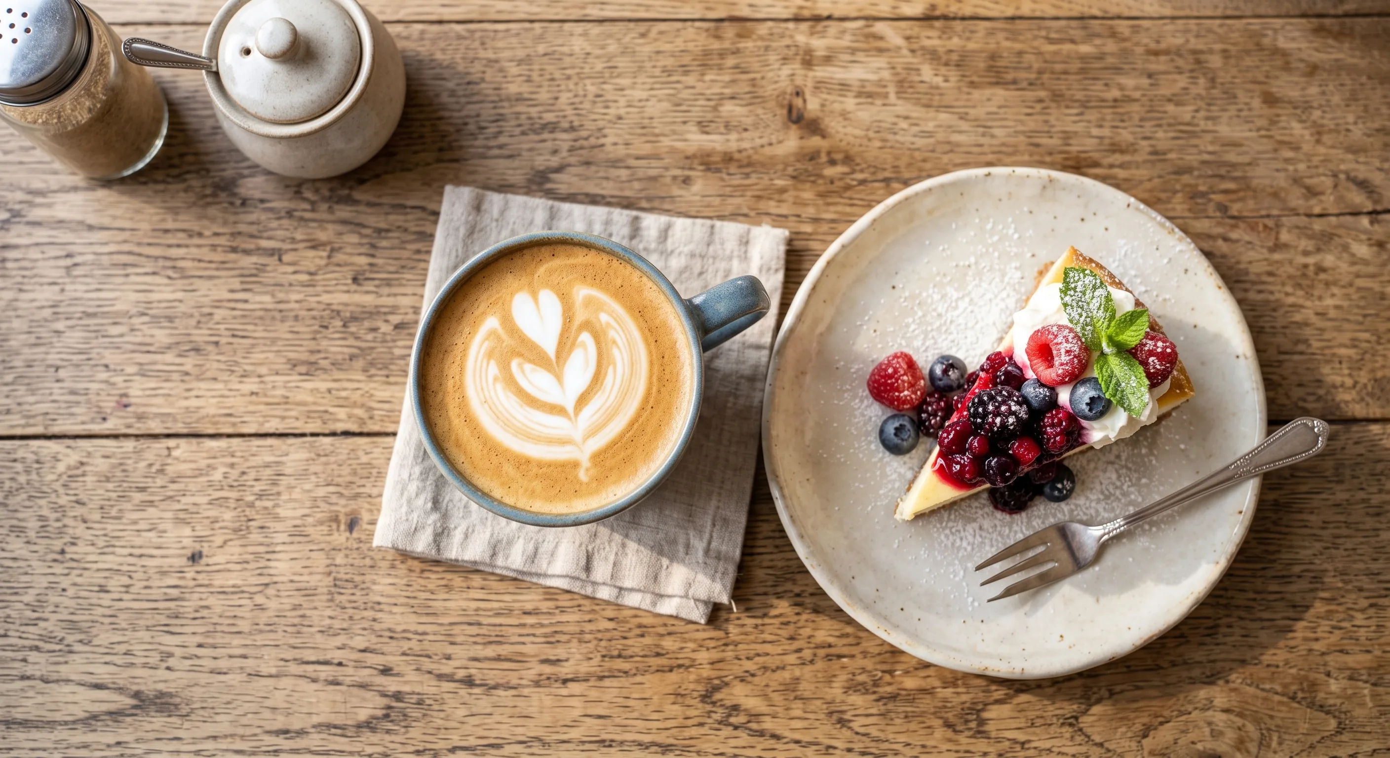 Cafe Discovery coffee and dessert